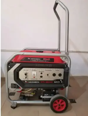 8.5kva Maxmech 100% Copper Key Starter Petrol Generator