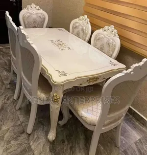 Royal Dining Table Set With 6 Chairs