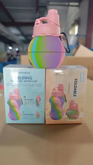 Silicone Foldable Water Bottle
