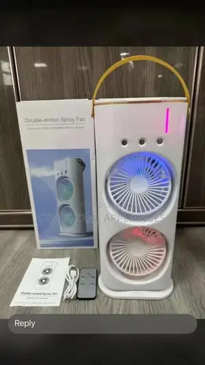 Double Head Spray/ Air Cooler Fan