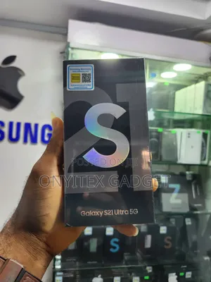 New Samsung Galaxy S21 Ultra 5G 128 GB Silver
