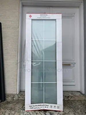 Frosted Toilet Glass Door