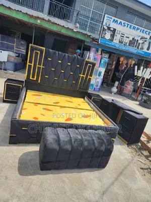 Executive 6by6 Set of Bed With Complete Accessories