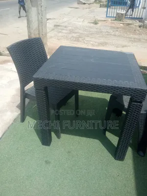 Plastic Table and Chairs