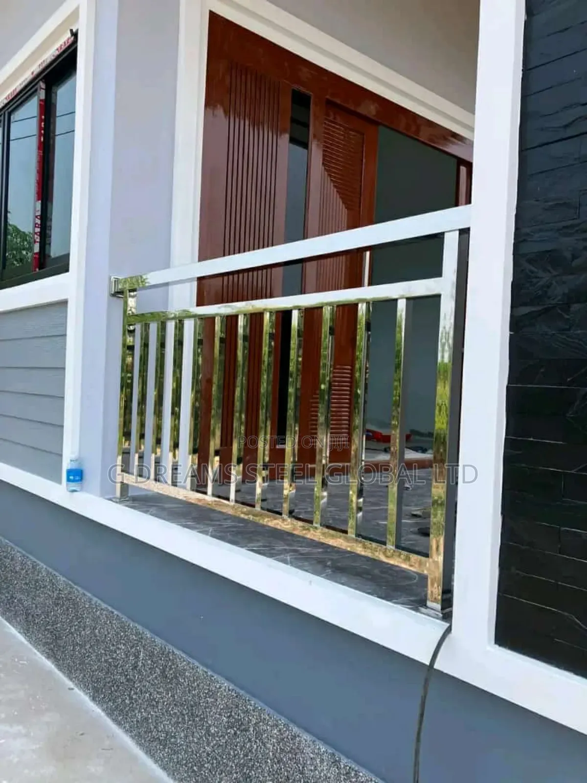 Square Pipes Stainless Handrails