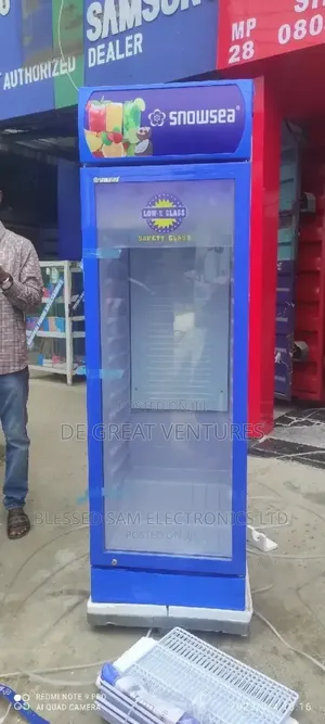 Brand New Snowsea Showcase Refrigerator>>300l>>Blue Colour>>