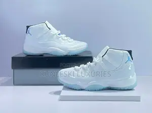 Original Jordan 11 Retro Legend Blue White Sneakers