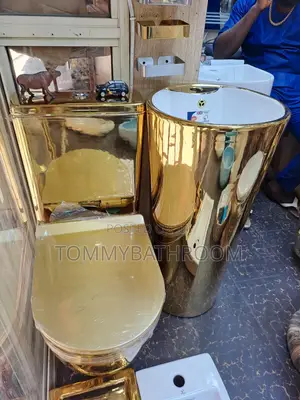 Gold Water Closet