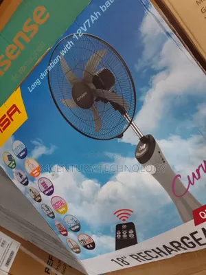 Qasa Rechargeable Fan QRF-7918curvy:The Perfect Portable Fan