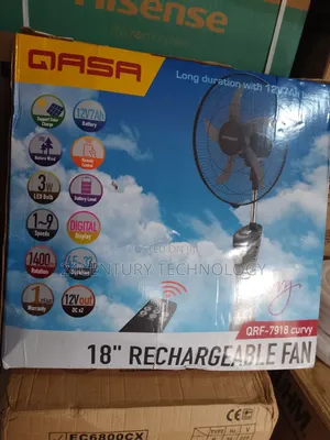 Portable Cooling at Its Best:Qasa Standing Fan QRF-7918curvy