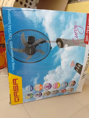 Portable Cooling Power: The Qasa Rechargeable Standing Fan