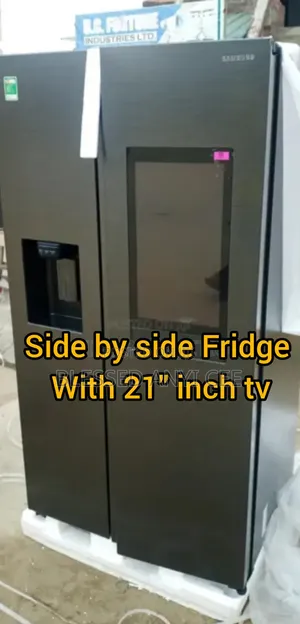 Samsung Side by Side Fridge (21"Inch Tv)With Ice Maker