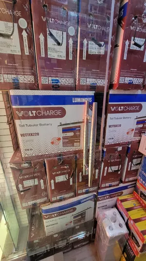 220ah 12v Luminous Voltcharge Tall Tubular Battery