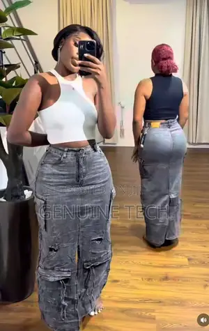 High Quality Denim Long Skirt