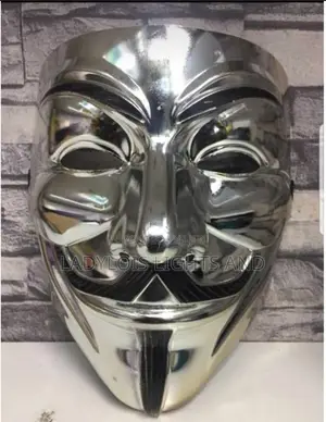 Silver Classic Face Mask