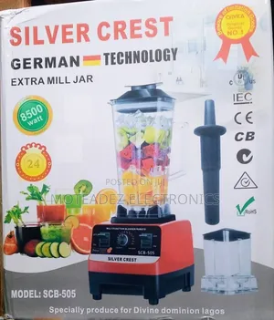 Silver Crest 8500w 2.5l  Copper Commercial Blender/Grinder
