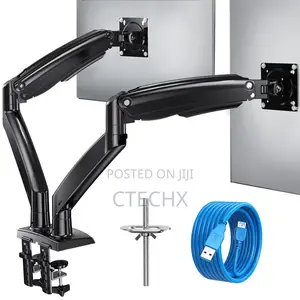 Huanuo Heavy Duty Dual Monitor Arm for 22~40 Inch Monitors