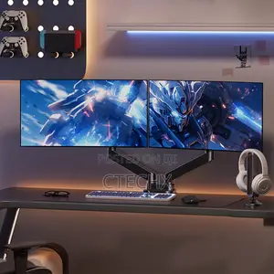 Huanuo Heavy Duty Dual Monitor Arm for 22~40 Inch Monitors