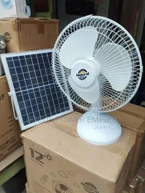 Original Natural Star Solar Fan Smartcool Can With Panel