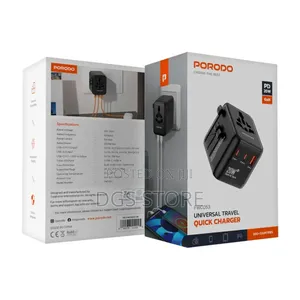 Porodo Fwc053 Universal Travel Quick Charger