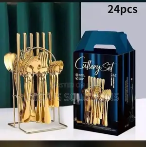 24 Pieces Luxury Utensil Set