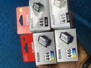 Canon Pixma 445 BLK and 446 Colors