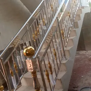 Dark Grey Glass Railing Adre