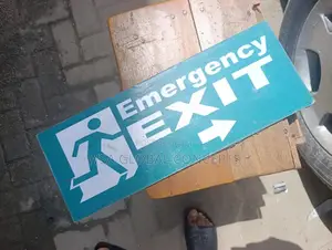 Emergency Exit Sign Directions Safety Signs