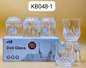 6pcs Crystal Whiskey Cup