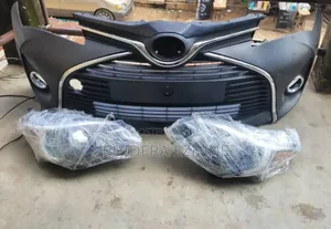 Toyota Corolla Ia 2018 Model Bumper Complete Headlight Set