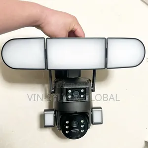 Dual Lens Solar-Powered CCTV With Flood Light and Audio