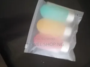 3pc Set Plastic Tsa Travel Approved Container