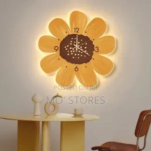 Decorative Wall Clock With Light