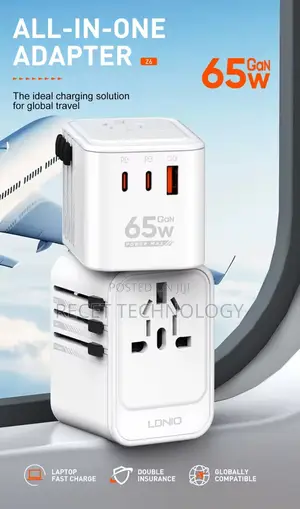 Ldnio All in One Travel Adapter 65w