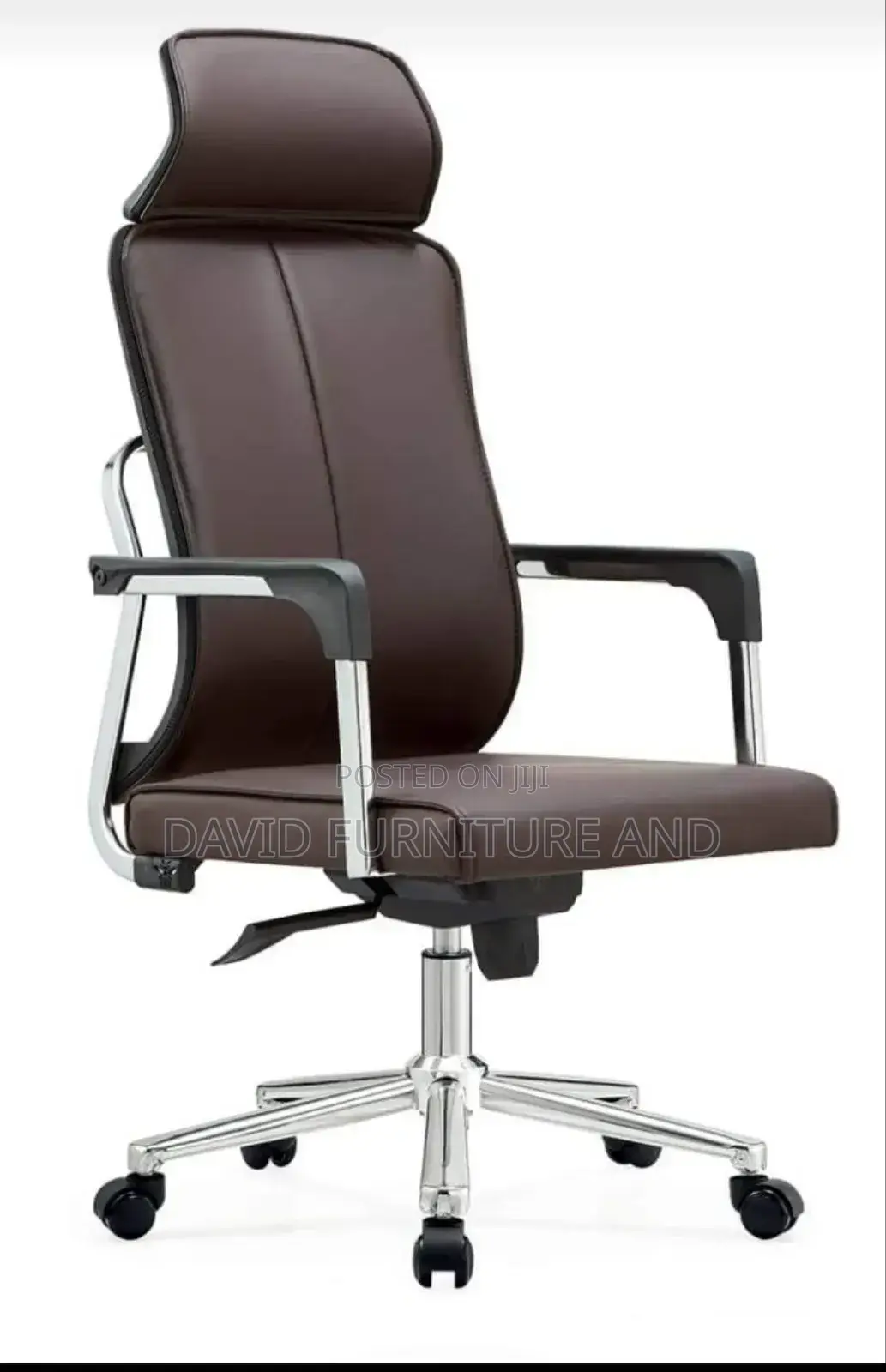 Brown Office Adjustable Chair