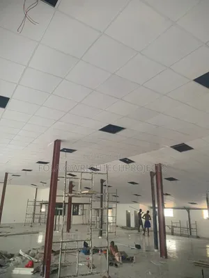 Suspended Ceiling With Grids