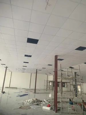 Suspended Ceiling With Grids