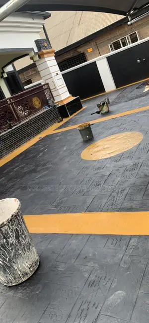 Concretely Stamp Floor