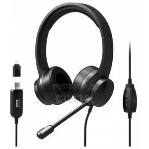 Logik Headset Usb-a/Usb-C Black