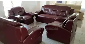 Standard Pure Leather Chair Set