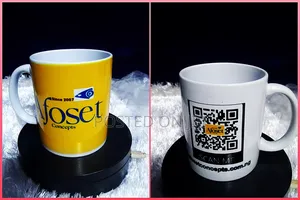 Customized Mug With Brand Scan Code
