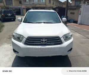 Toyota Highlander 4x4 2008 White
