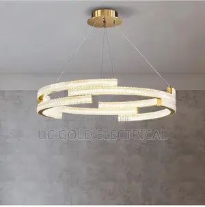 Modern Acrylic Leaf Led Chandeliers Lighting