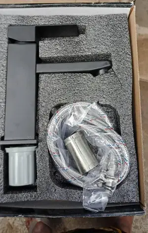 Matte Black Single Hole Basin Mixer Tap