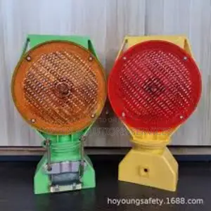 Construction Safety Flashing Lights Solar