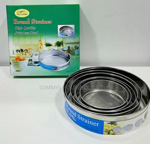 6pc Stainless Steel Strainer / Sieve