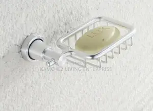 Antirust Wall-Mounted Soap Dish Hollow-Carved Design