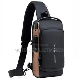 Men's Multifunction Anti-Theft Usb Shoulder Crossbody Bag