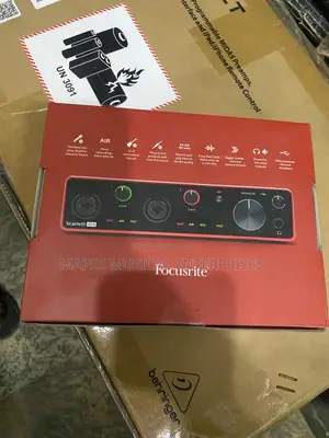 The Focusrite Scarlett 4i4 3rd Gen