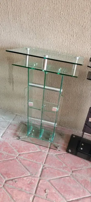 High Quality Executive Thick Glass Pulpit for Church
